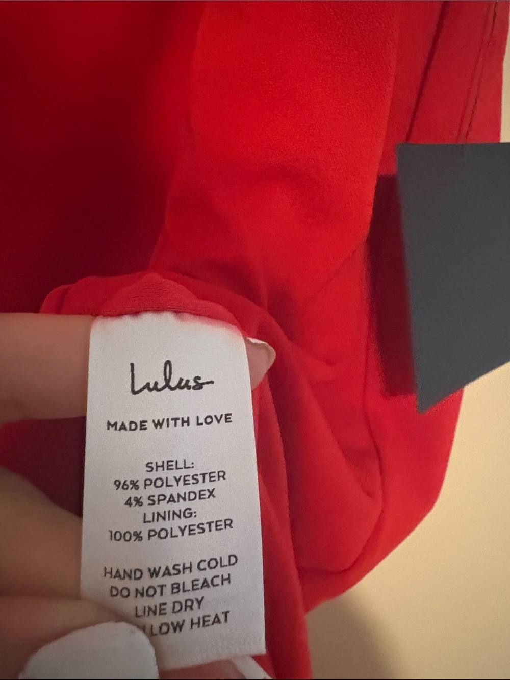 Lulus Dedicated to Glamour Red Strapless Maxi Dress size Large Formal Wedding - Picture 10 of 10